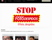 Tablet Screenshot of foto-despidos.net
